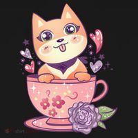 Little Teacup Dog Anime Toddler Hoodie thumb 2