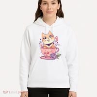 Little Teacup Dog Anime Hoodie thumb 5