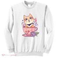 Little Teacup Dog Anime Sweatshirt thumb 0