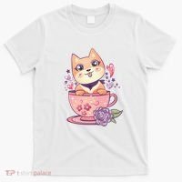 Little Teacup Dog Anime T-Shirt thumb 0