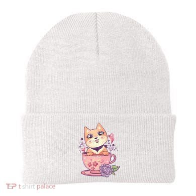 Little Teacup Dog Anime Beanie