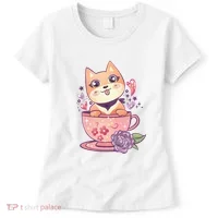 Little Teacup Dog Anime Women's T-Shirt thumb 0