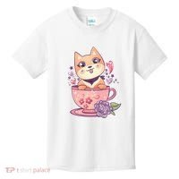 Little Teacup Dog Anime Kids T-Shirt thumb 0