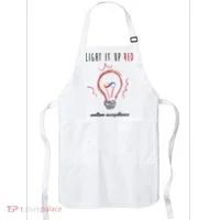 Light It Up Red Autism Acceptance Awareness Apron thumb 0