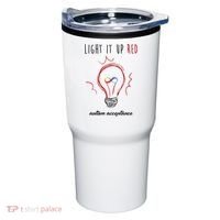 Light It Up Red Autism Acceptance Awareness Tumbler thumb 0