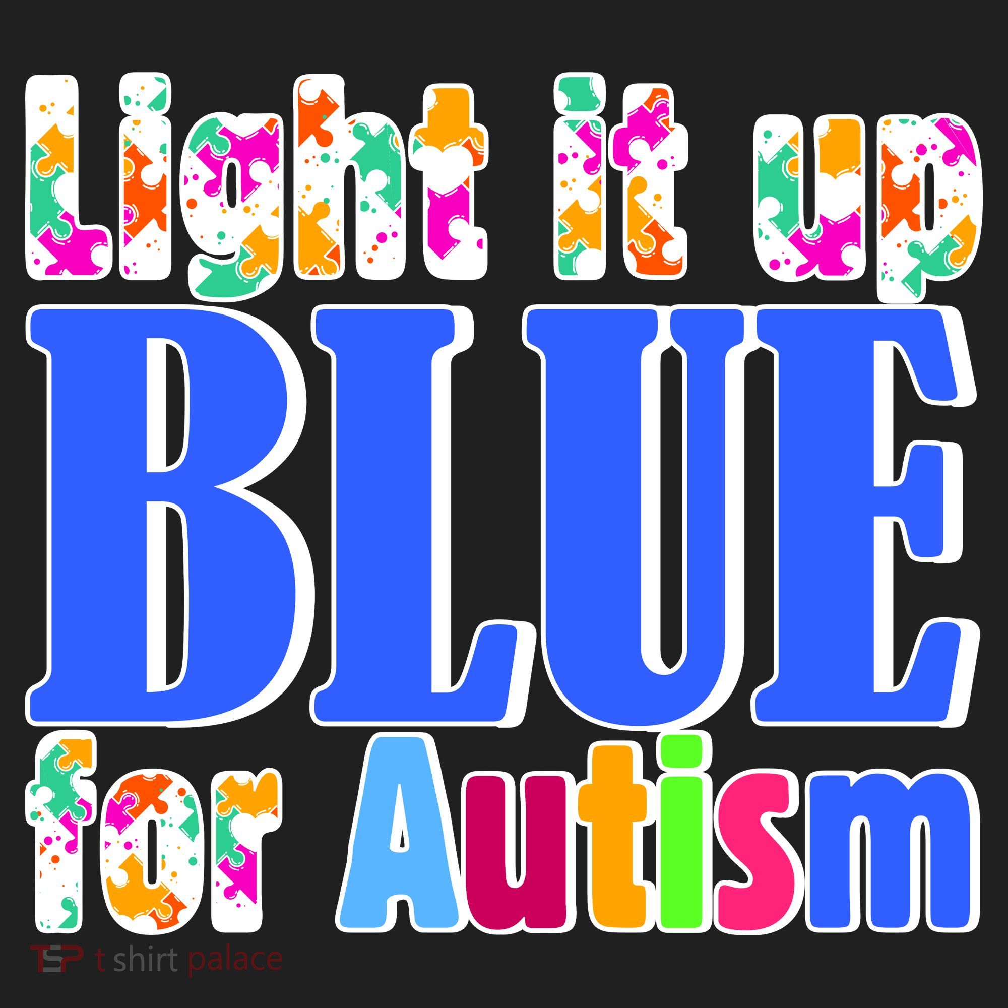 Light It Up Blue For Autism Awareness Month Tumbler