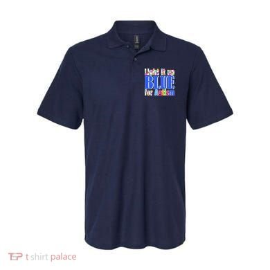 Light It Up Blue For Autism Awareness Month Polo