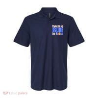 Light It Up Blue For Autism Awareness Month Polo thumb 0