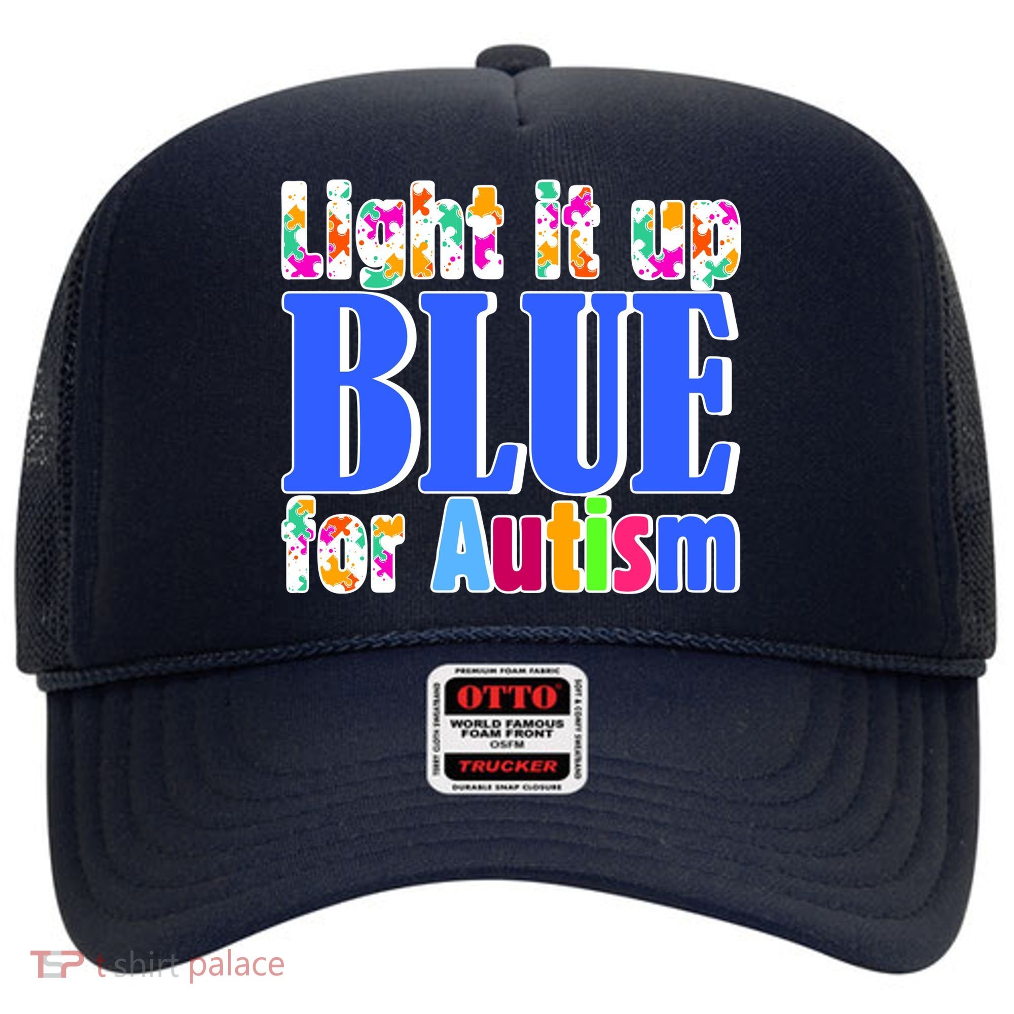 Light It Up Blue For Autism Awareness Month Hat