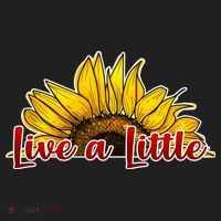 Live A Little Sunflower 11oz C Handle Ceramic Mug thumb 5