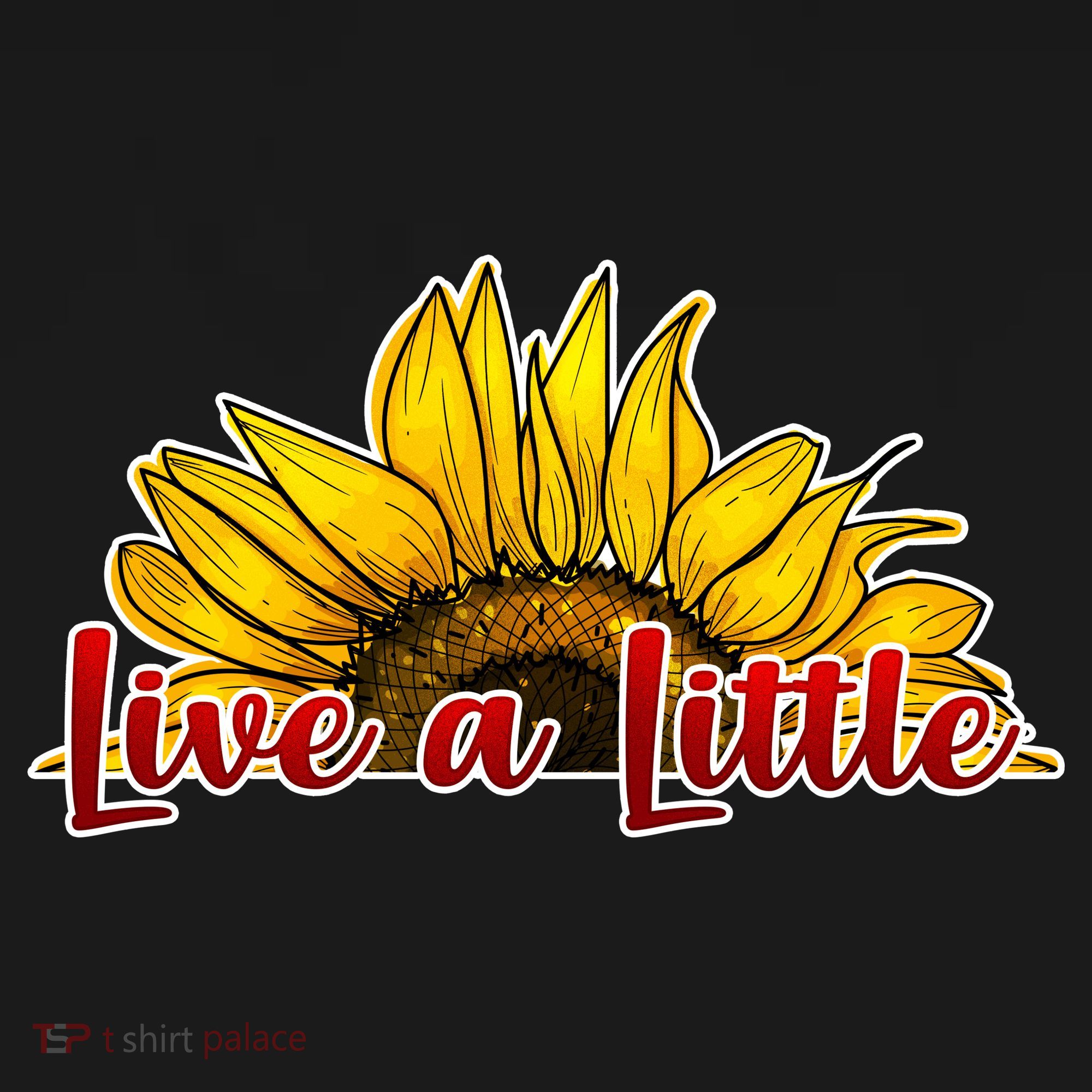 Live A Little Sunflower Pajama Set