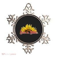 Live A Little Sunflower Ornament thumb 0