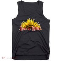 Live A Little Sunflower Tank Top thumb 0