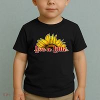 Live A Little Sunflower Toddler T-Shirt thumb 2