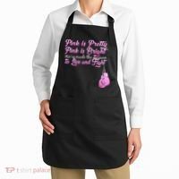 Live And Fight Pink Breast Cancer Apron thumb 2