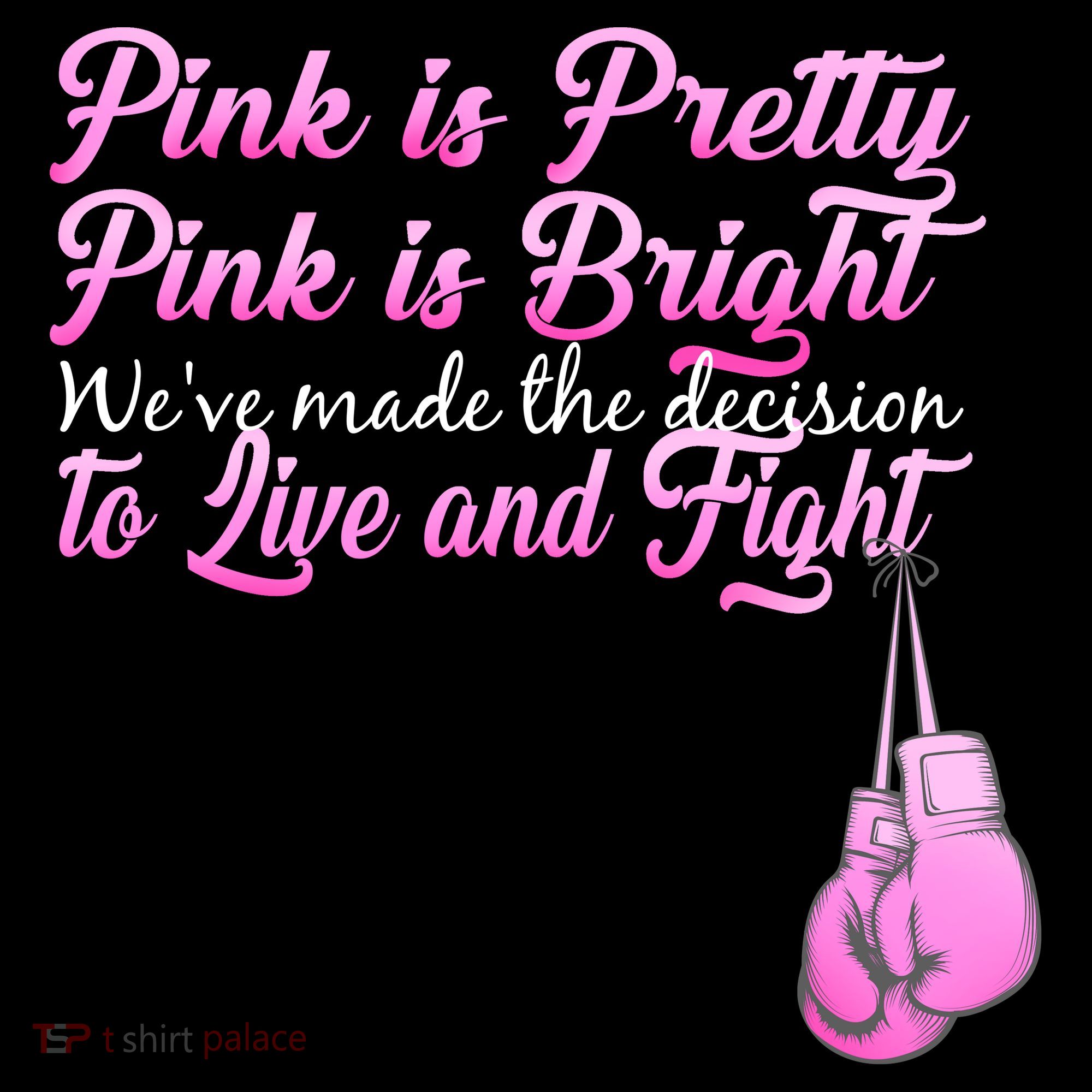 Live And Fight Pink Breast Cancer Sweatshirt