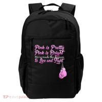 Live And Fight Pink Breast Cancer Backpack thumb 0