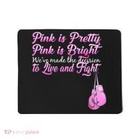 Live And Fight Pink Breast Cancer Mousepad thumb 0