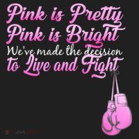 Live And Fight Pink Breast Cancer Hat thumb 2