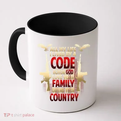Live By A Code Coffee Mug