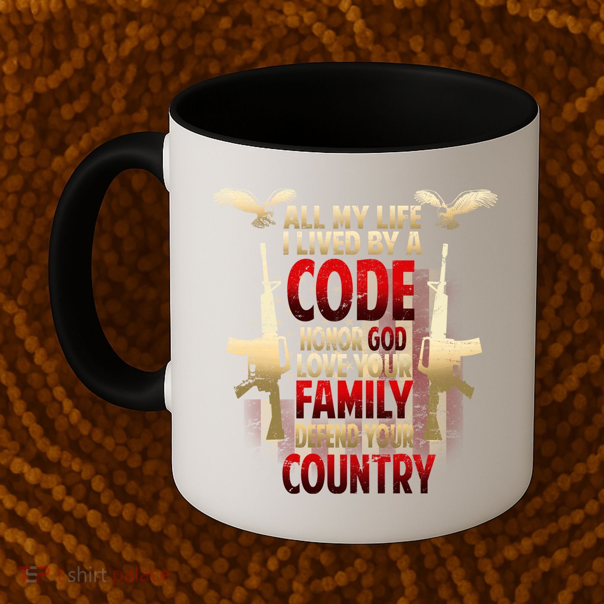 Live By A Code Coffee Mug