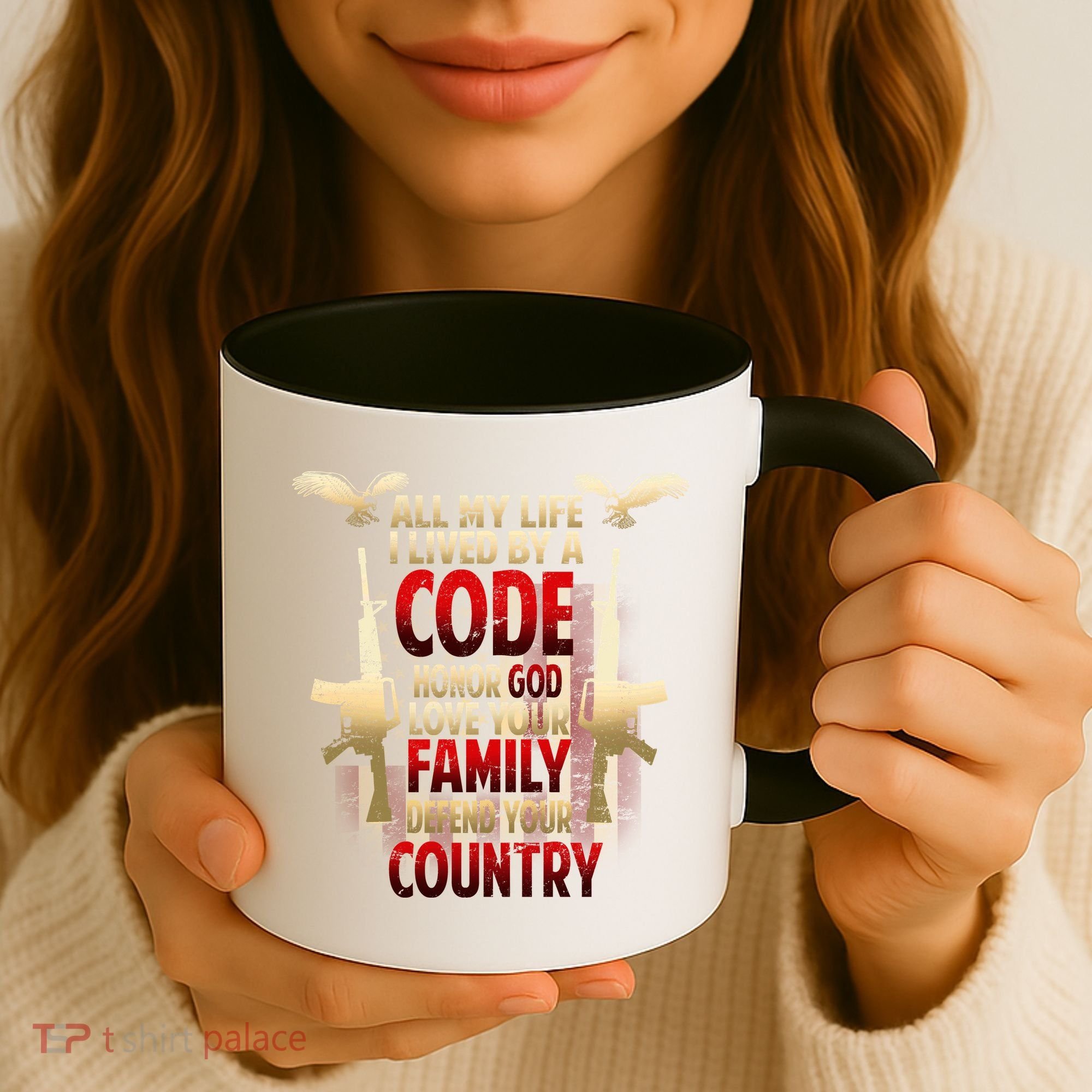 Live By A Code Coffee Mug