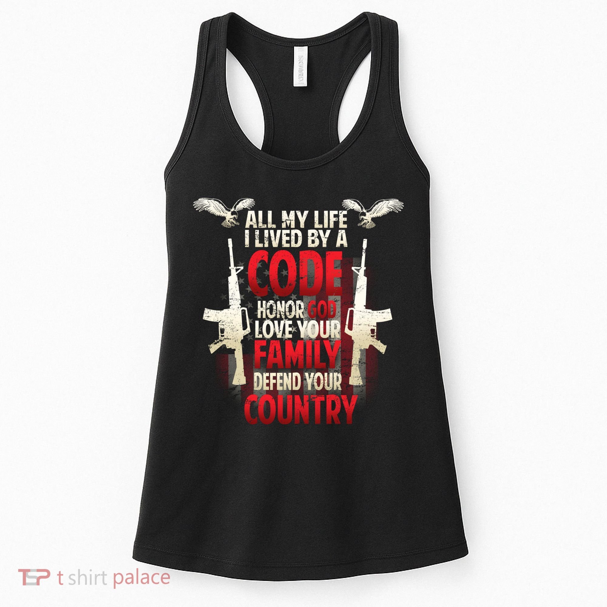 Live By A Code Women's Tank Top