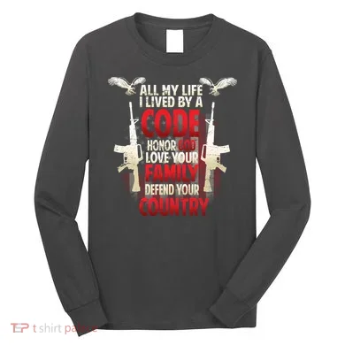 Live By A Code Long Sleeve Shirt