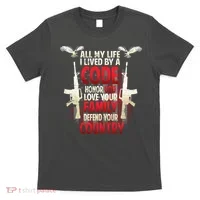 Live By A Code T-Shirt thumb 0
