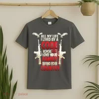 Live By A Code T-Shirt thumb 2