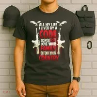 Live By A Code T-Shirt thumb 6