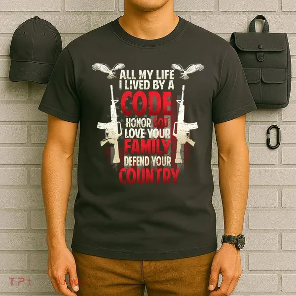 Live By A Code T-Shirt