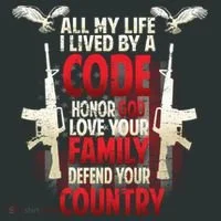 Live By A Code T-Shirt thumb 7