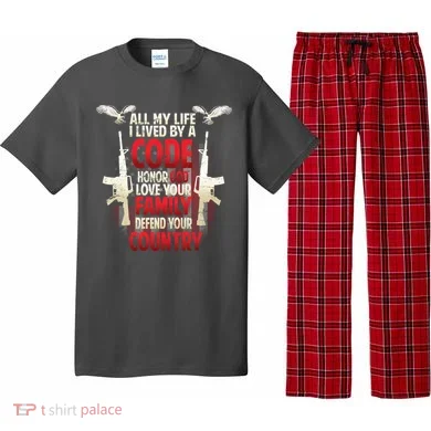 Live By A Code Pajama Set