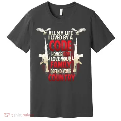 Live By A Code Premium T-Shirt