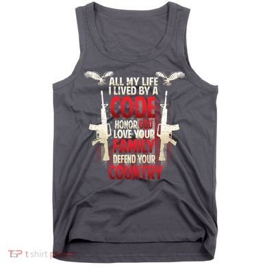 Live By A Code Tank Top