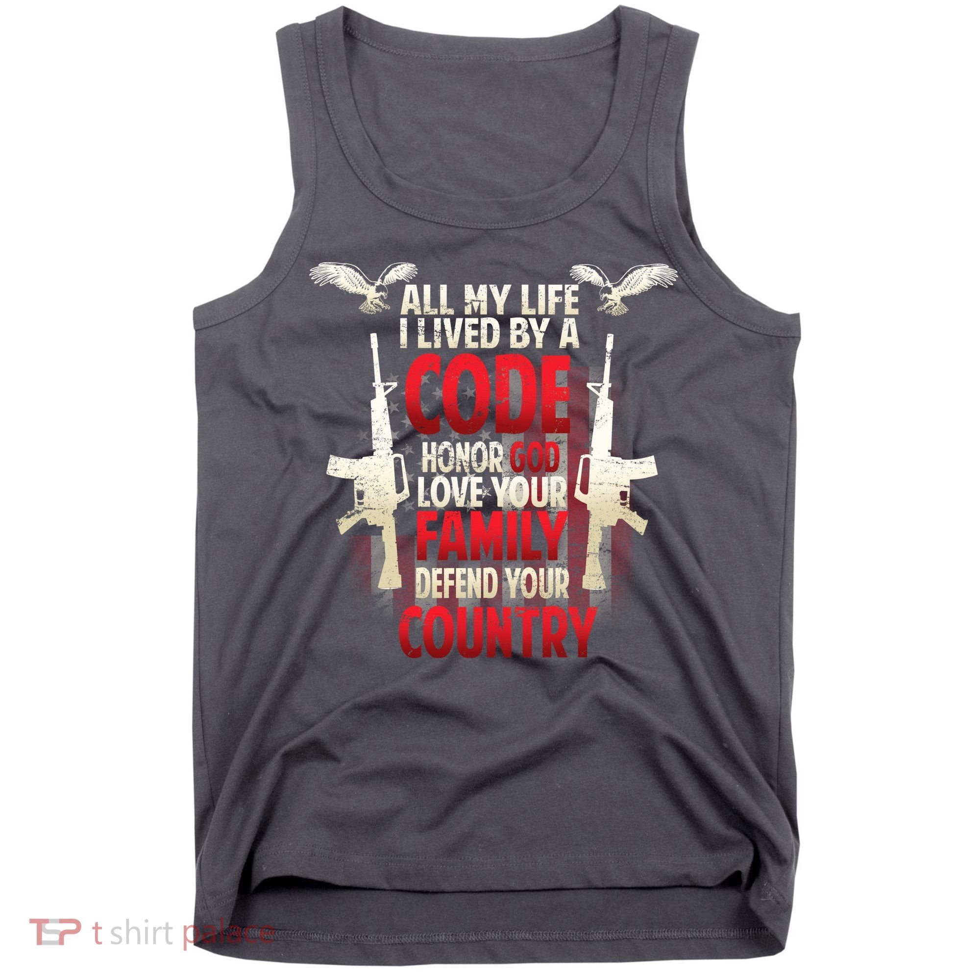 Live By A Code Tank Top