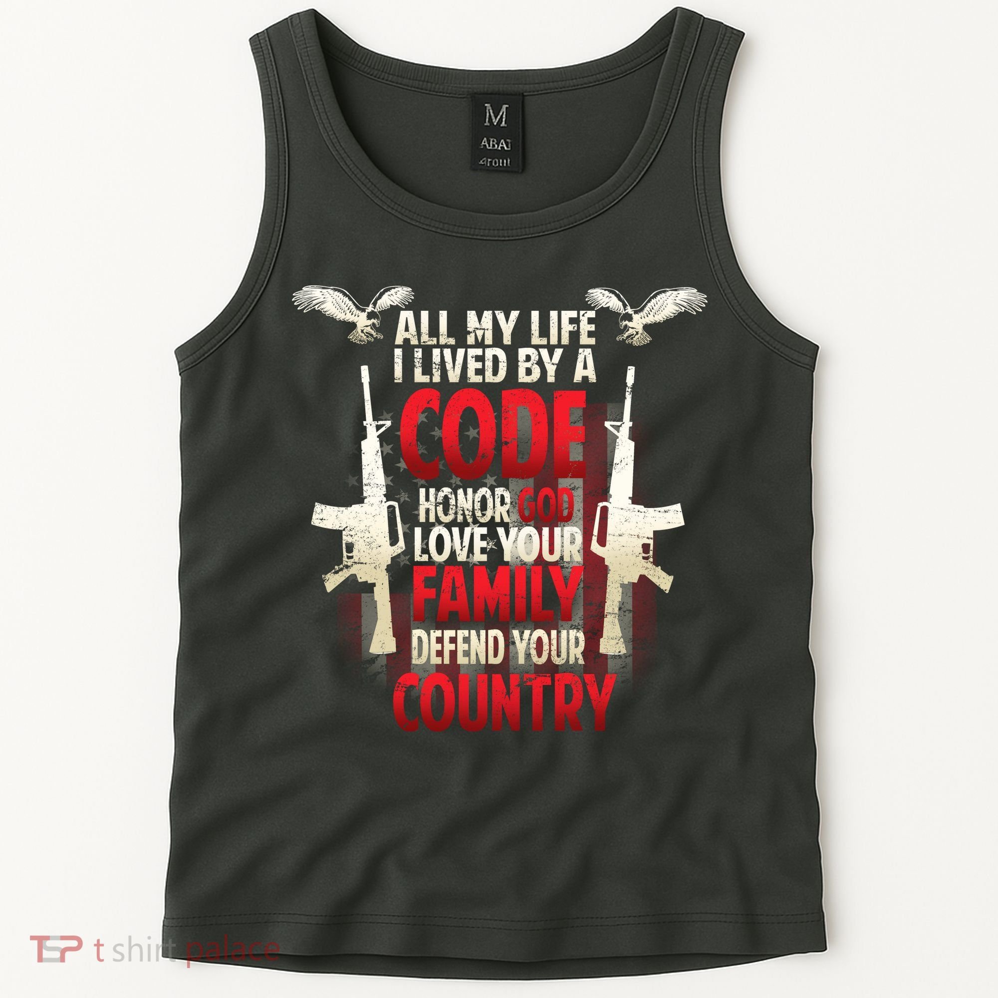 Live By A Code Tank Top