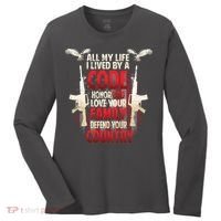 Live By A Code Women's Long Sleeve Shirt thumb 0