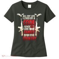 Live By A Code Women's T-Shirt thumb 0