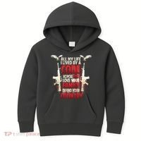 Live By A Code Kids Hoodie thumb 0