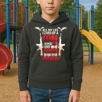 Live By A Code Kids Hoodie thumb 2