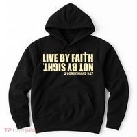 Live By Faith Not By Sight Hoodie thumb 0