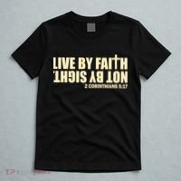 Live By Faith Not By Sight T-Shirt thumb 5
