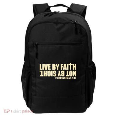Live By Faith Not By Sight Backpack