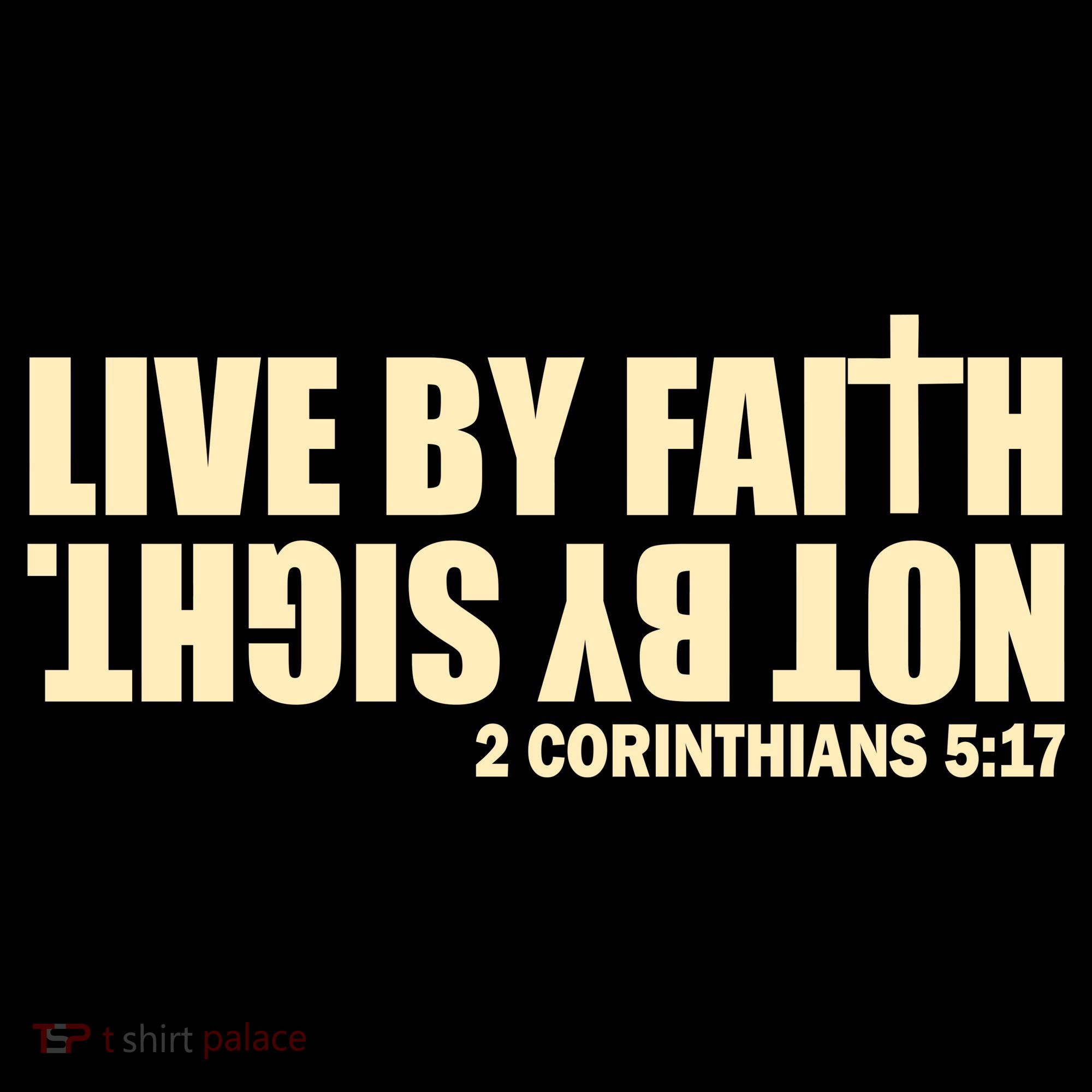 Live By Faith Not By Sight Mousepad