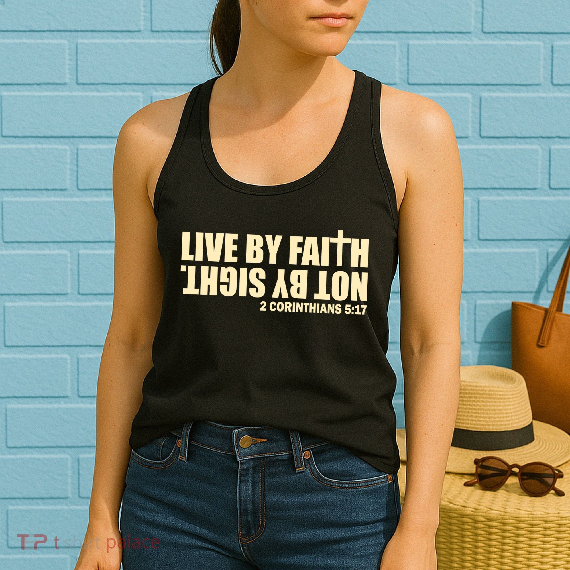 Live By Faith Not By Sight Women's Tank Top