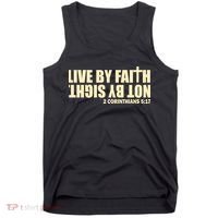 Live By Faith Not By Sight Tank Top thumb 0