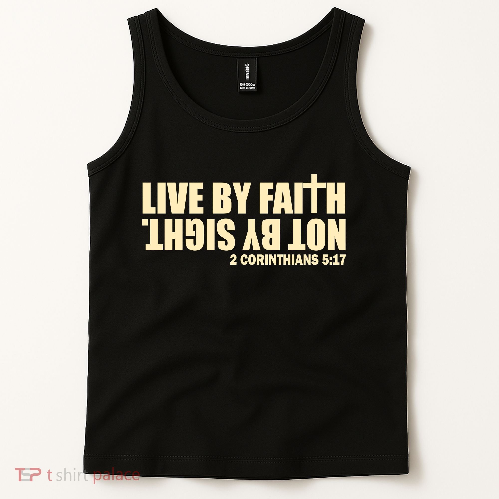 Live By Faith Not By Sight Tank Top