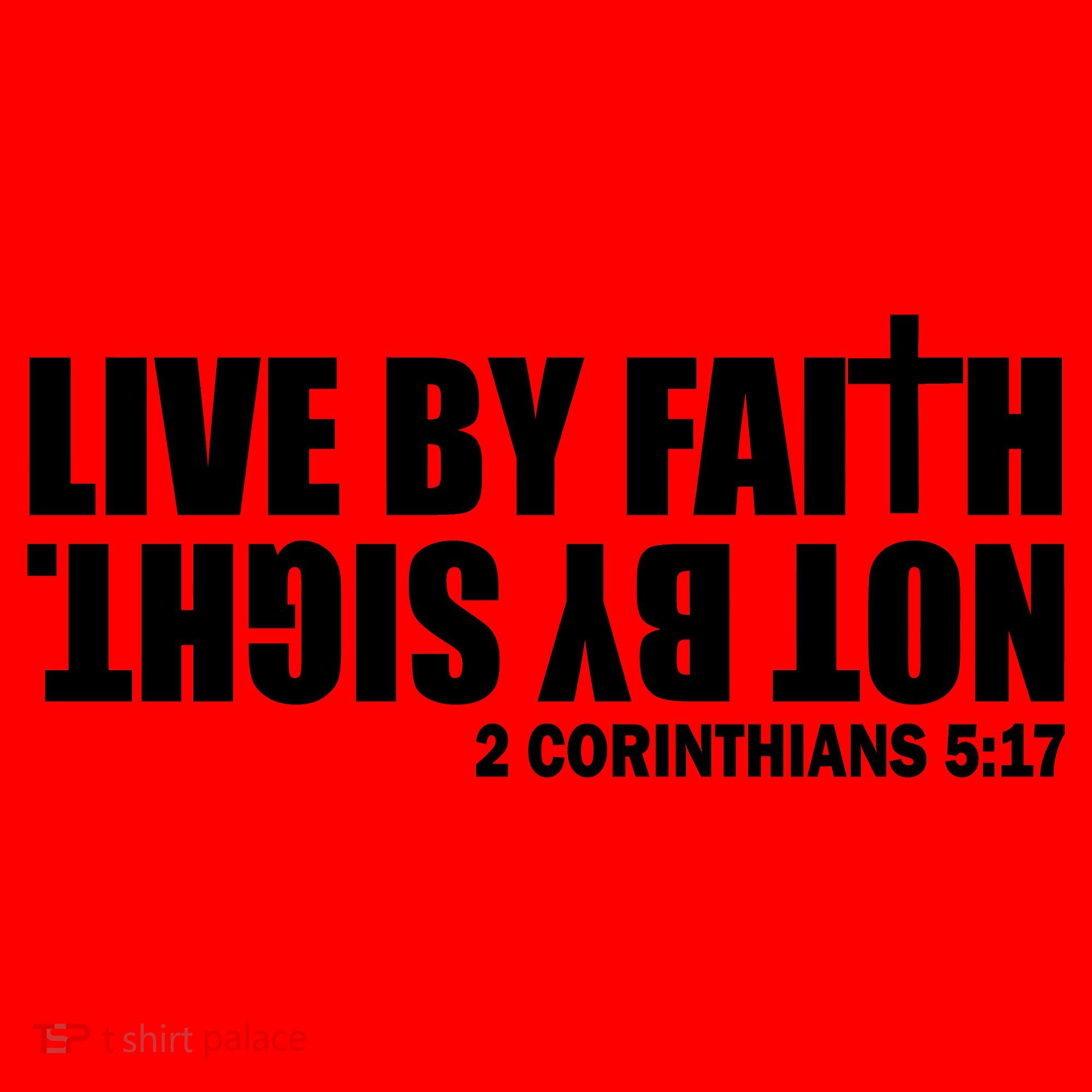 Live By Faith Not By Sight Santa Hat